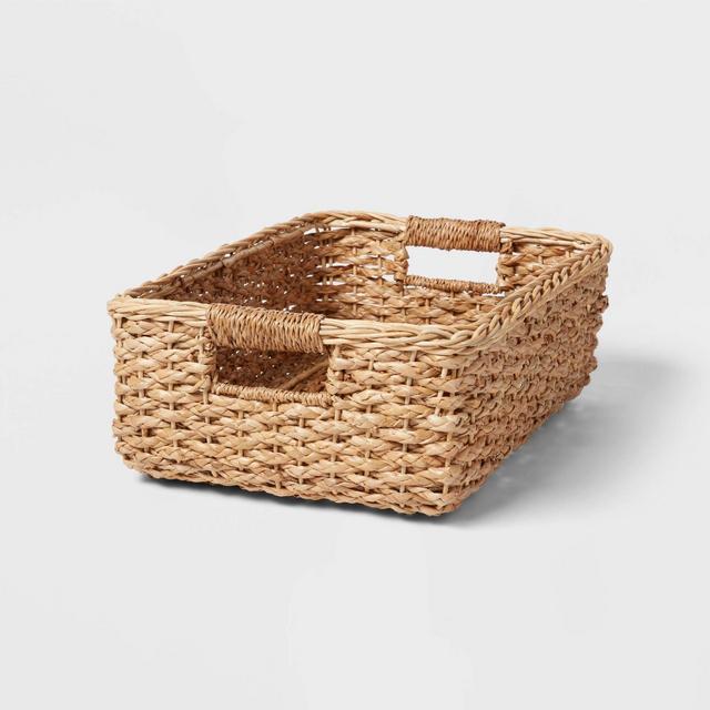 Braided Seagrass Folio Bin - Brightroom™