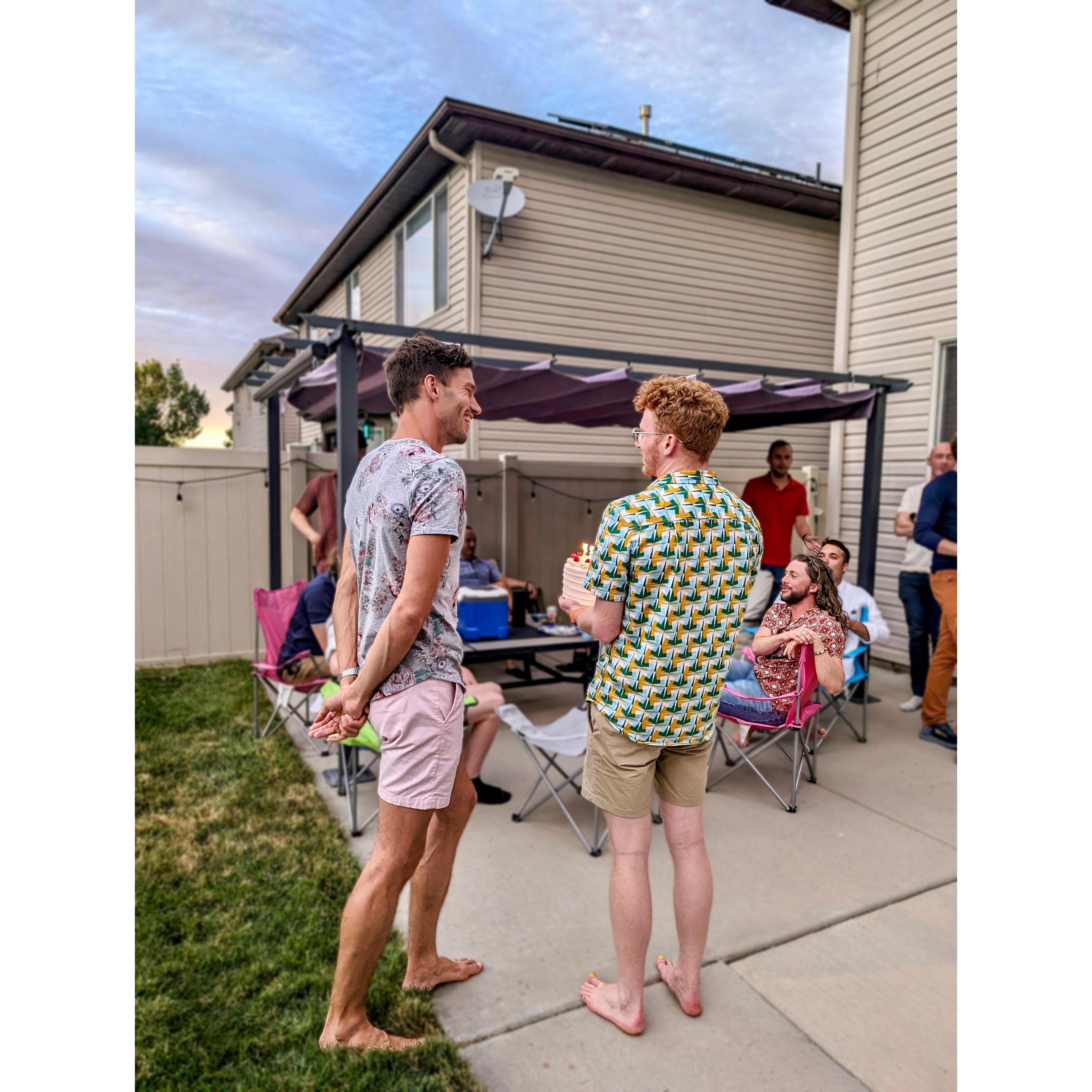 The first of many birthdays we will celebrate