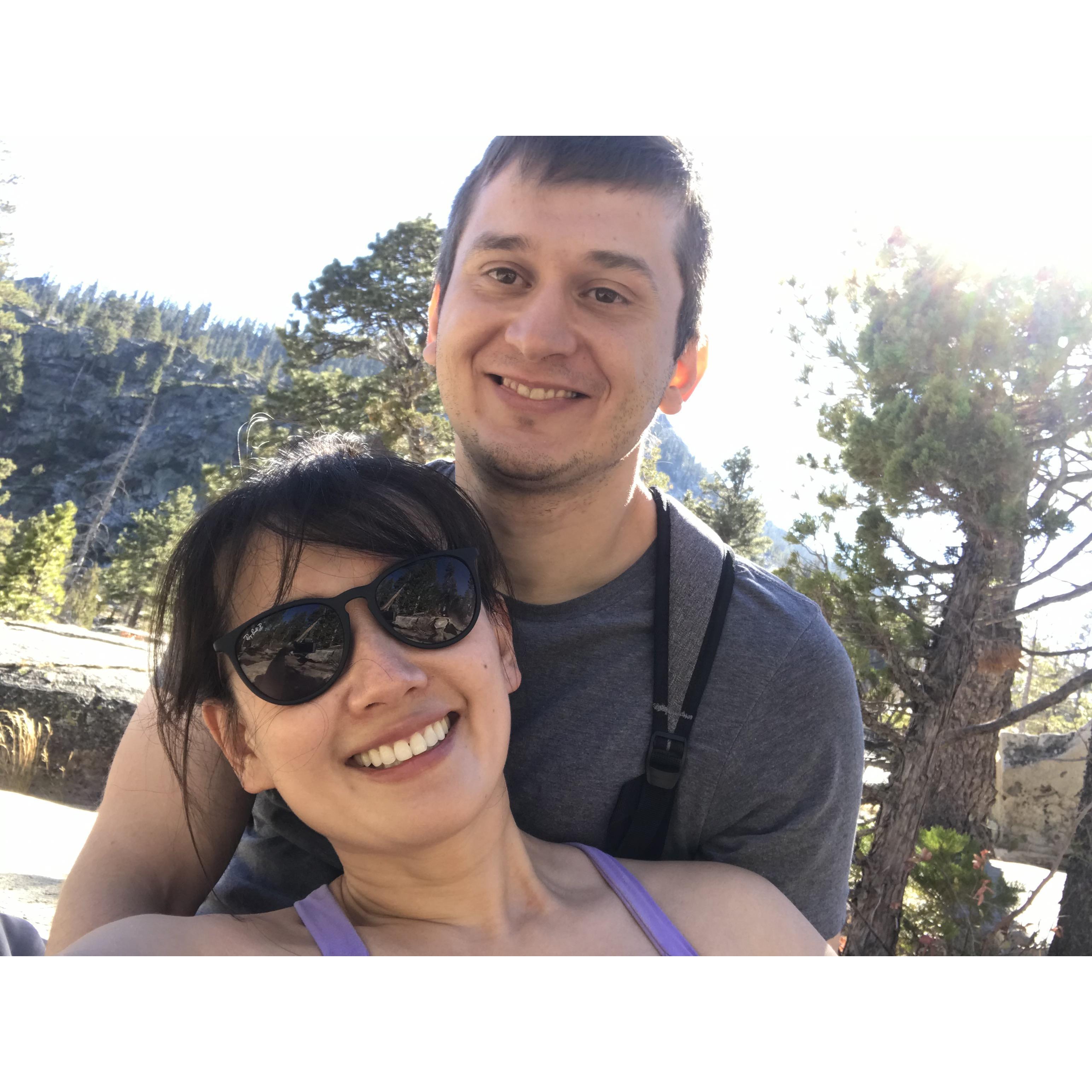First trip together... Lake Tahoe