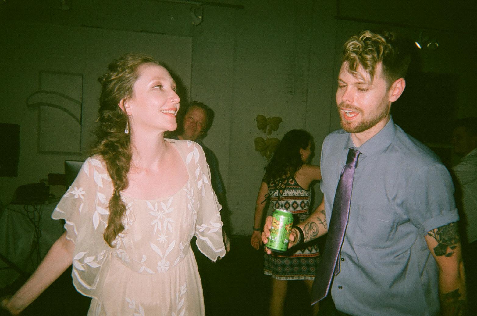 Dancing at Bridesmaid Sarah’s wedding 👰