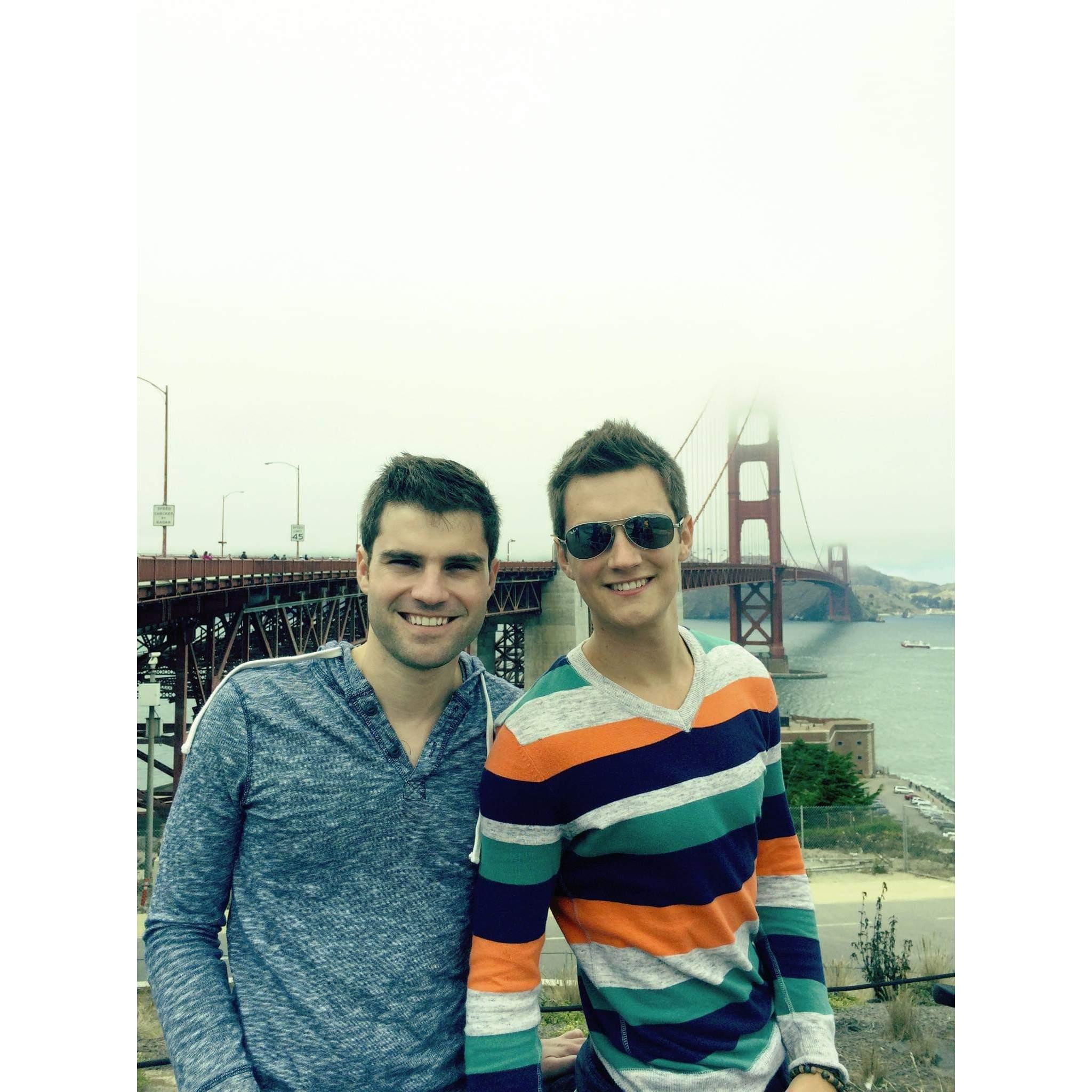 Our first big summer trip together in San Francisco 2014