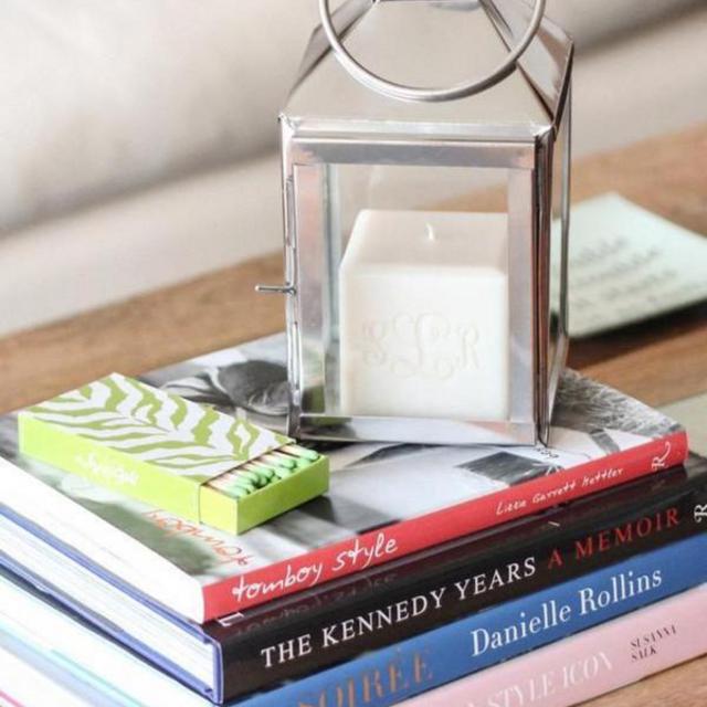 Monogrammed 3" Soy Candle