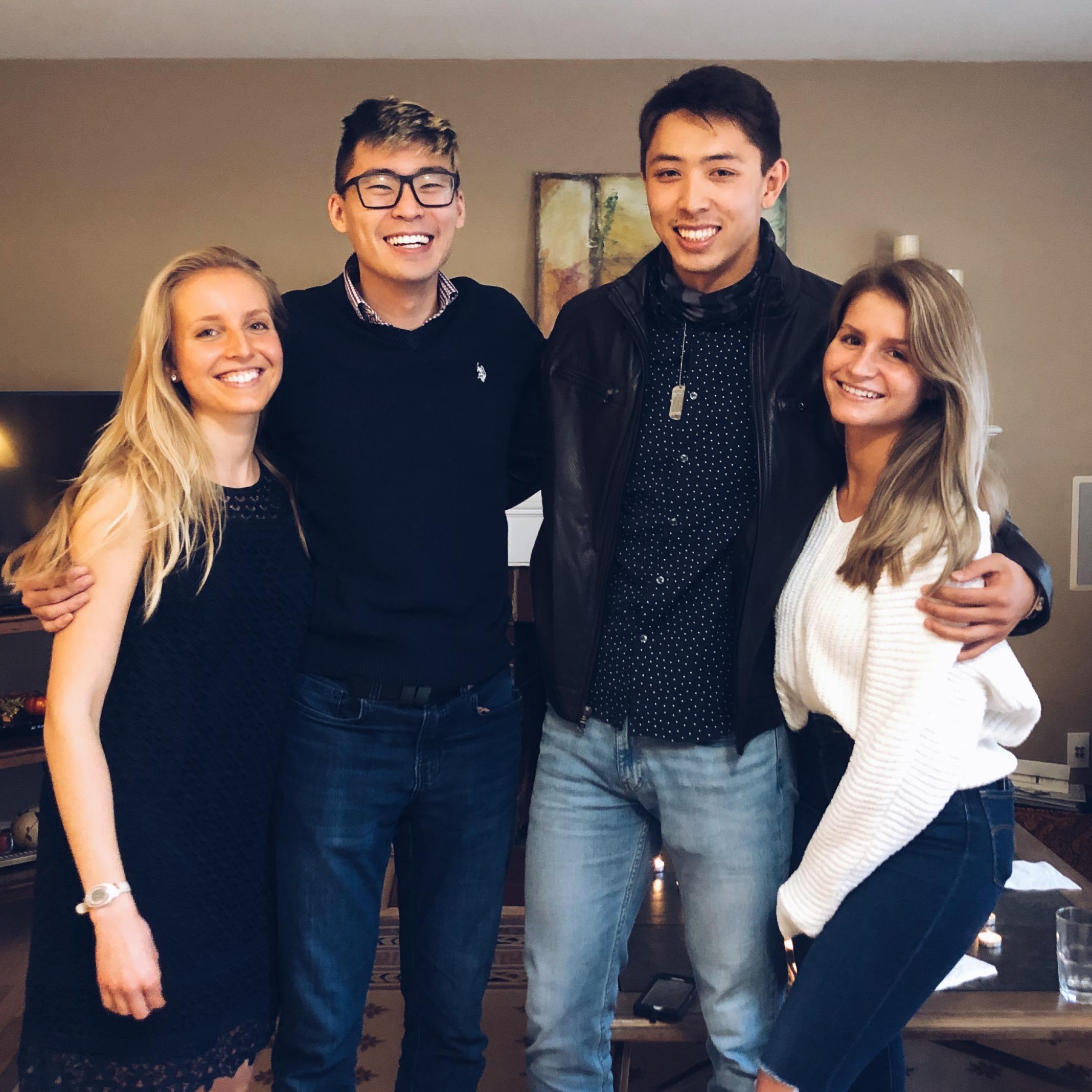 Fun double date!:)
(Oct, 2020)