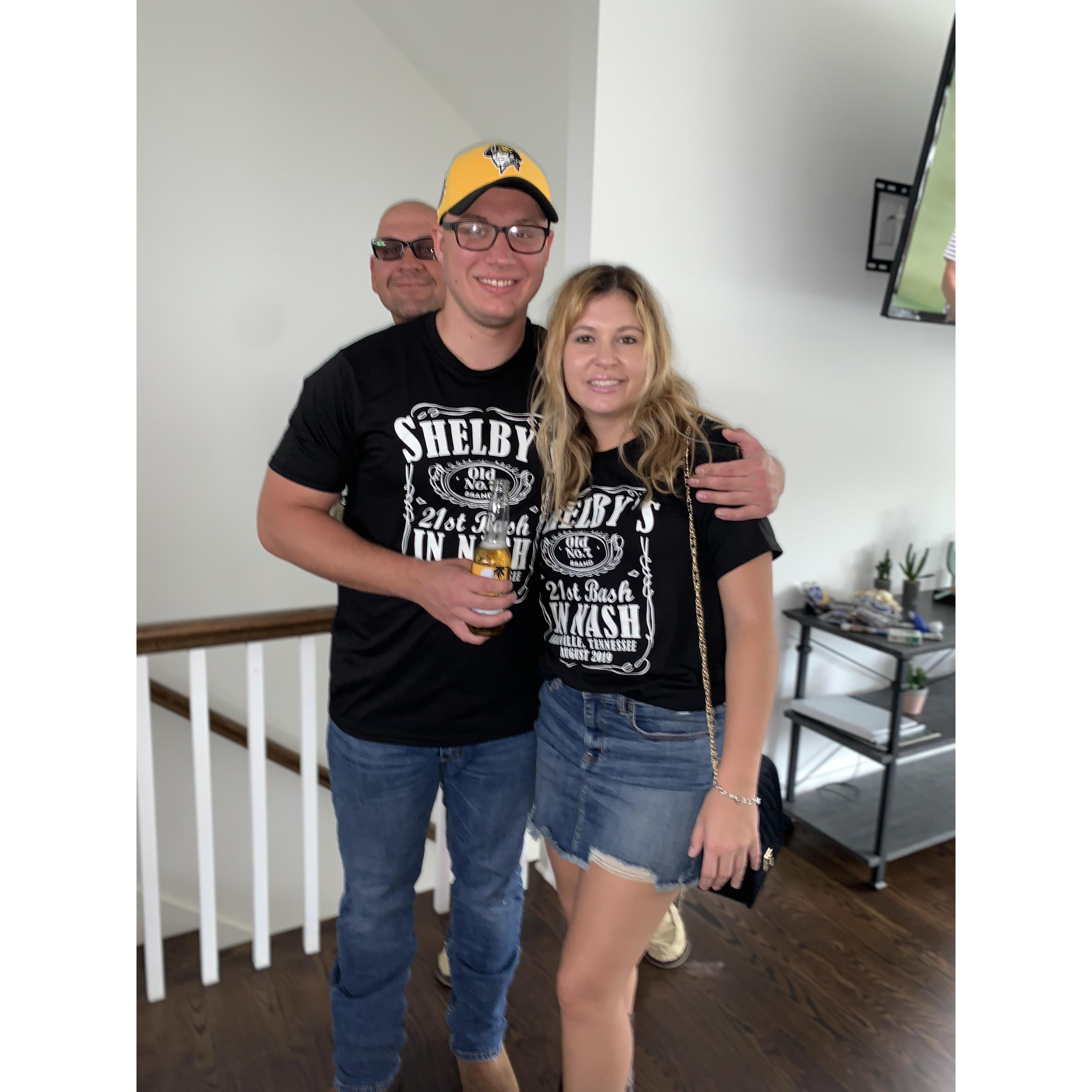 Shelby’s 21st birthday in Nashville August 2019