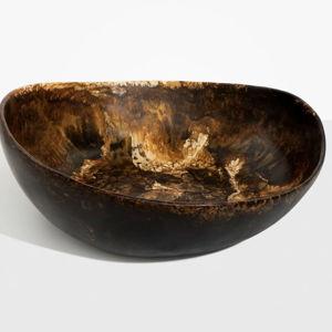 Large Flow Bowl | Dark Horn | Dinosaur Designs US