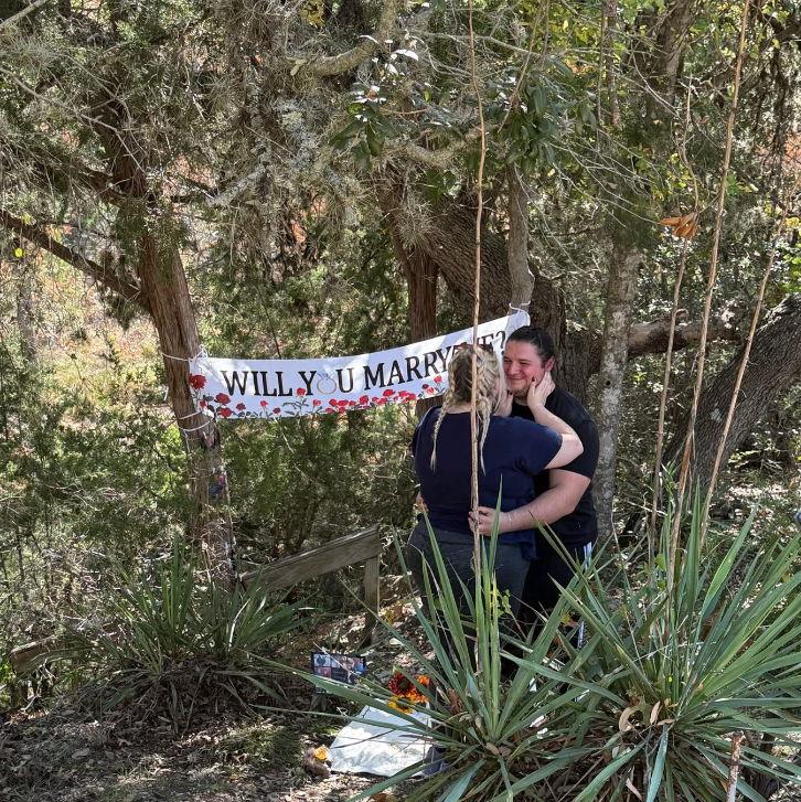She said yes ✨