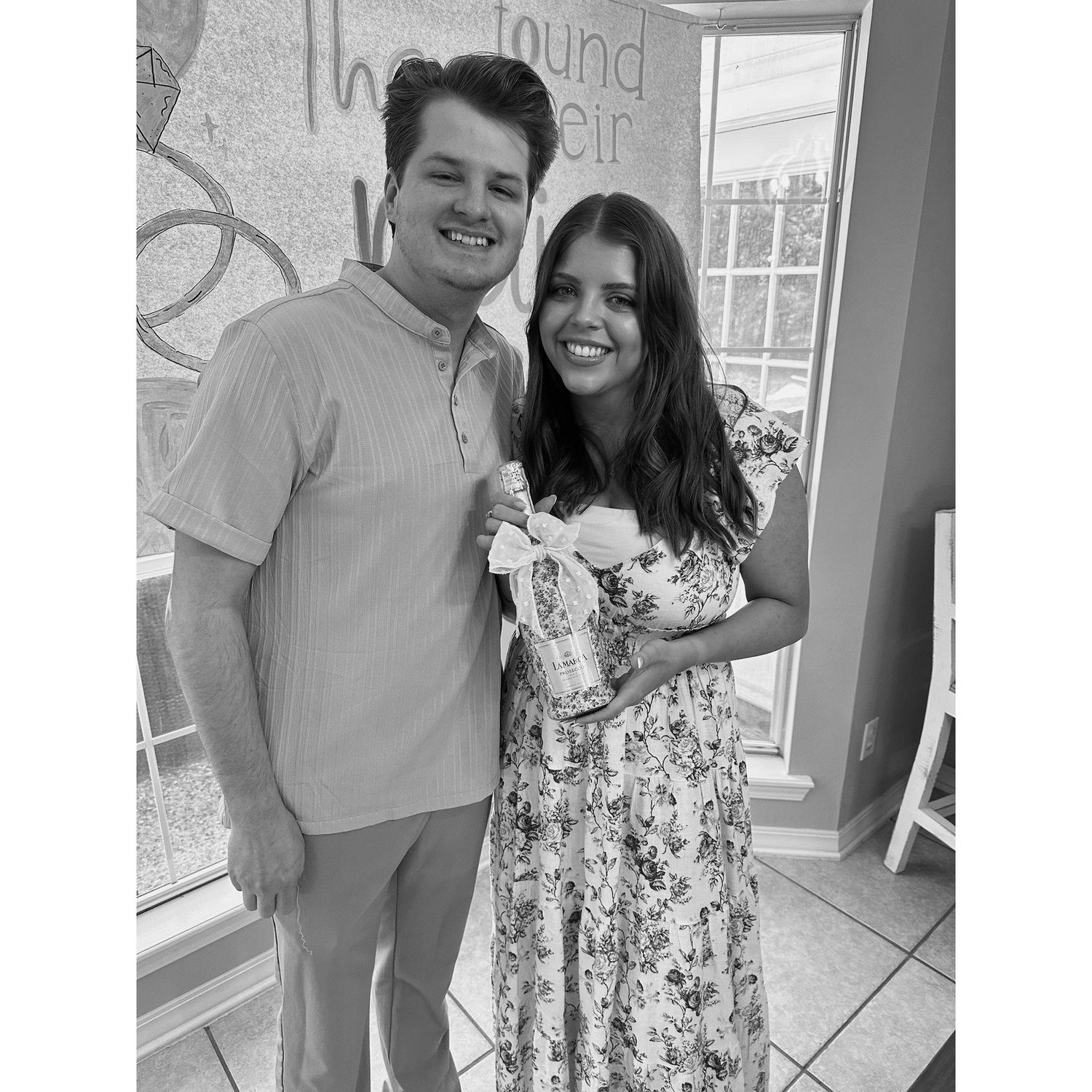 Celebrated our engagement with family and friends!