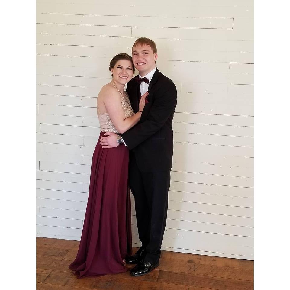 April 2018 - Senior Prom as Prom King and Queen