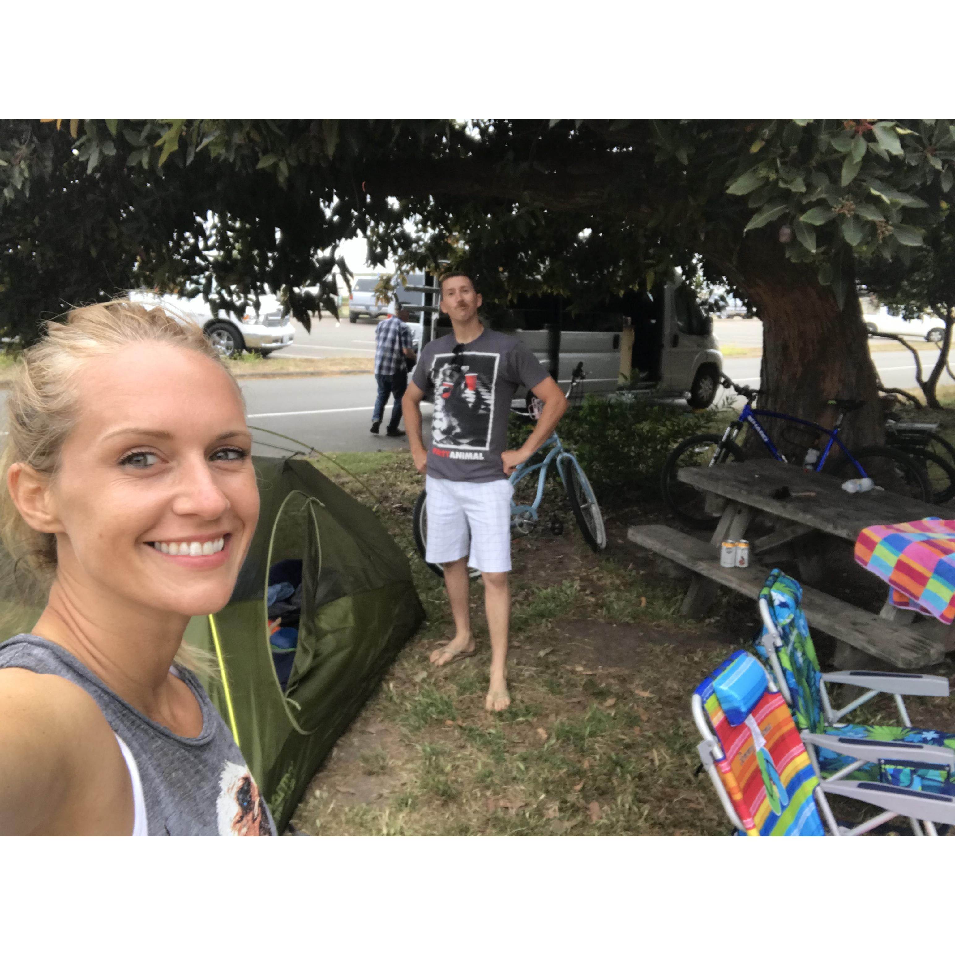 hike and bike at the campground!