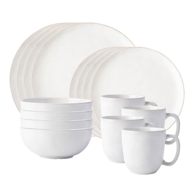 Juliska Puro 16 Piece Dinnerware Set, Service for 4