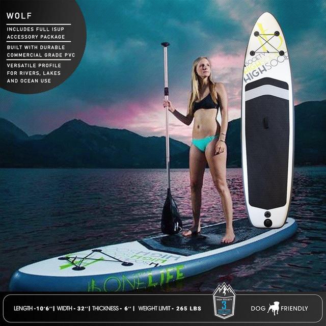 Wolf Inflatable Paddle Board Package