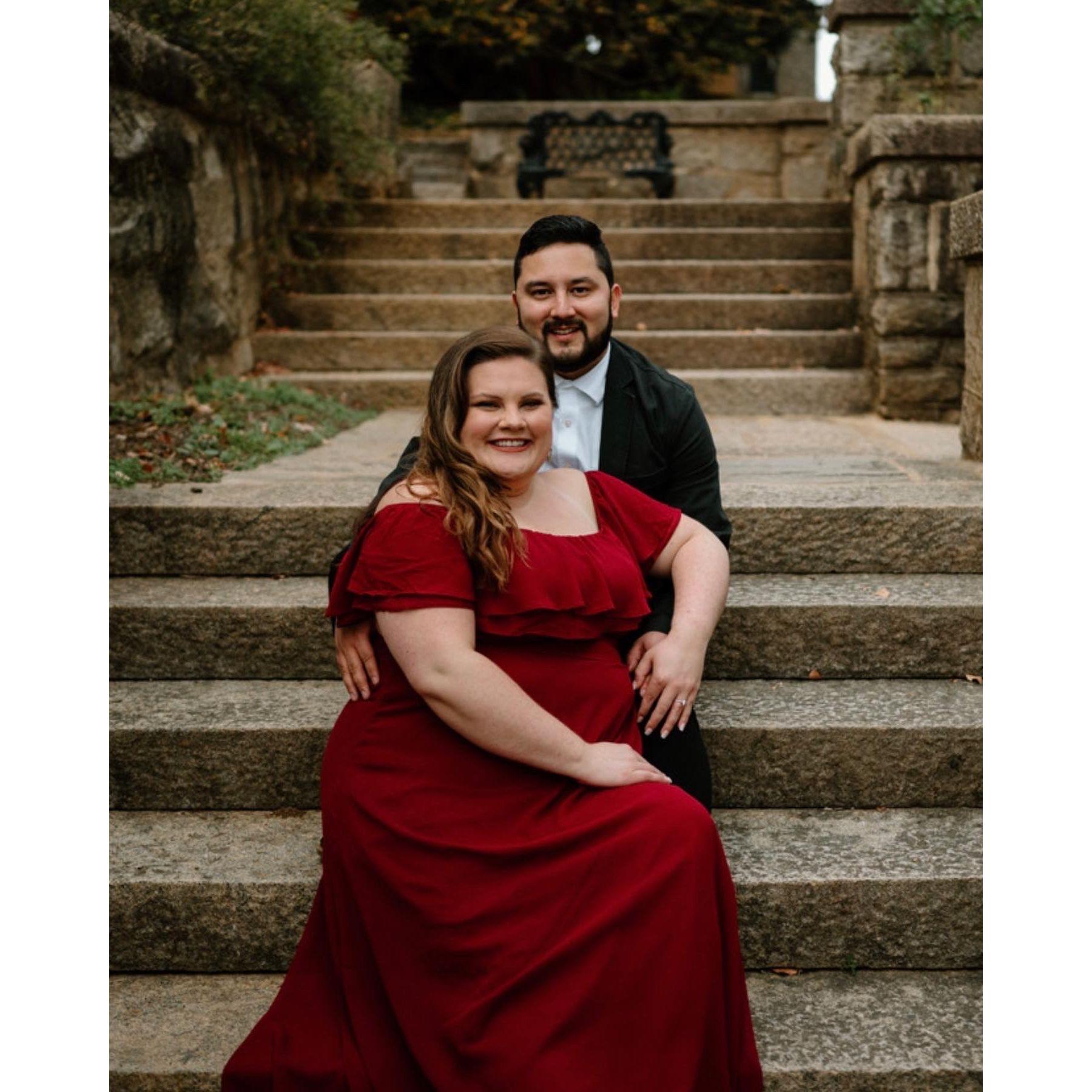 Our engagement photoshoot at Maymont Park in Richmond, VA