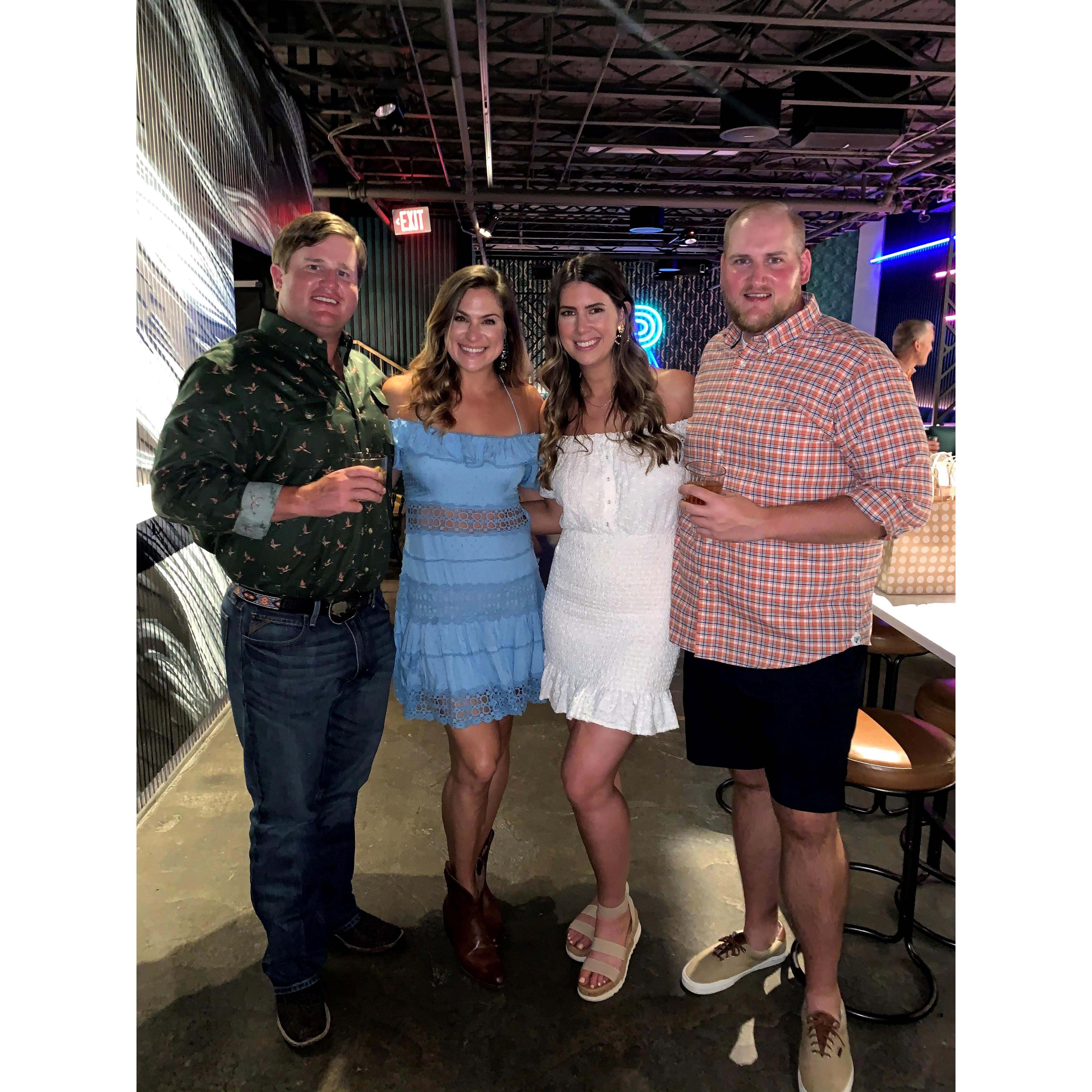 Celebrating the wedding of Kelsie and James White in Nashville in September 2020