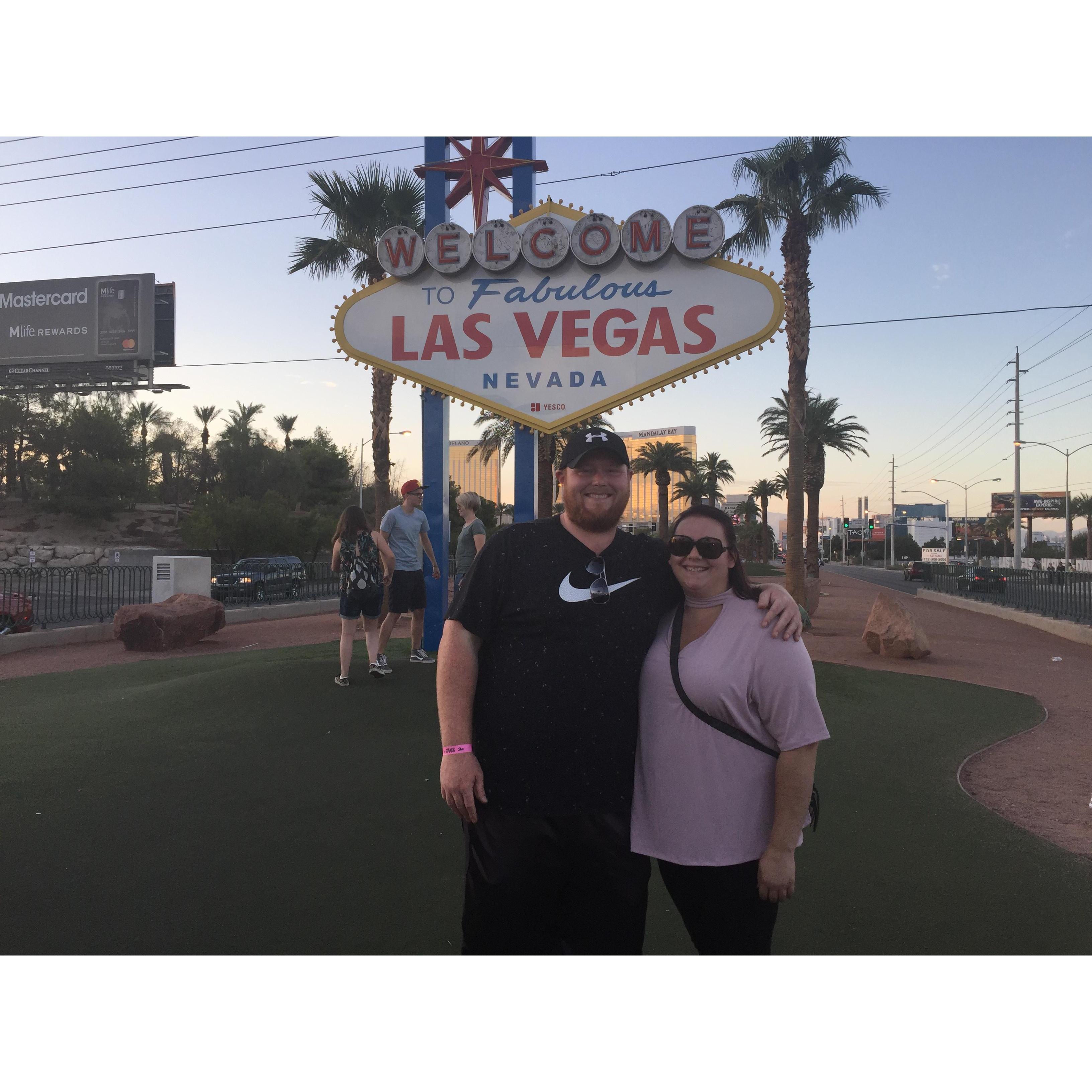 Our first big vacation together!