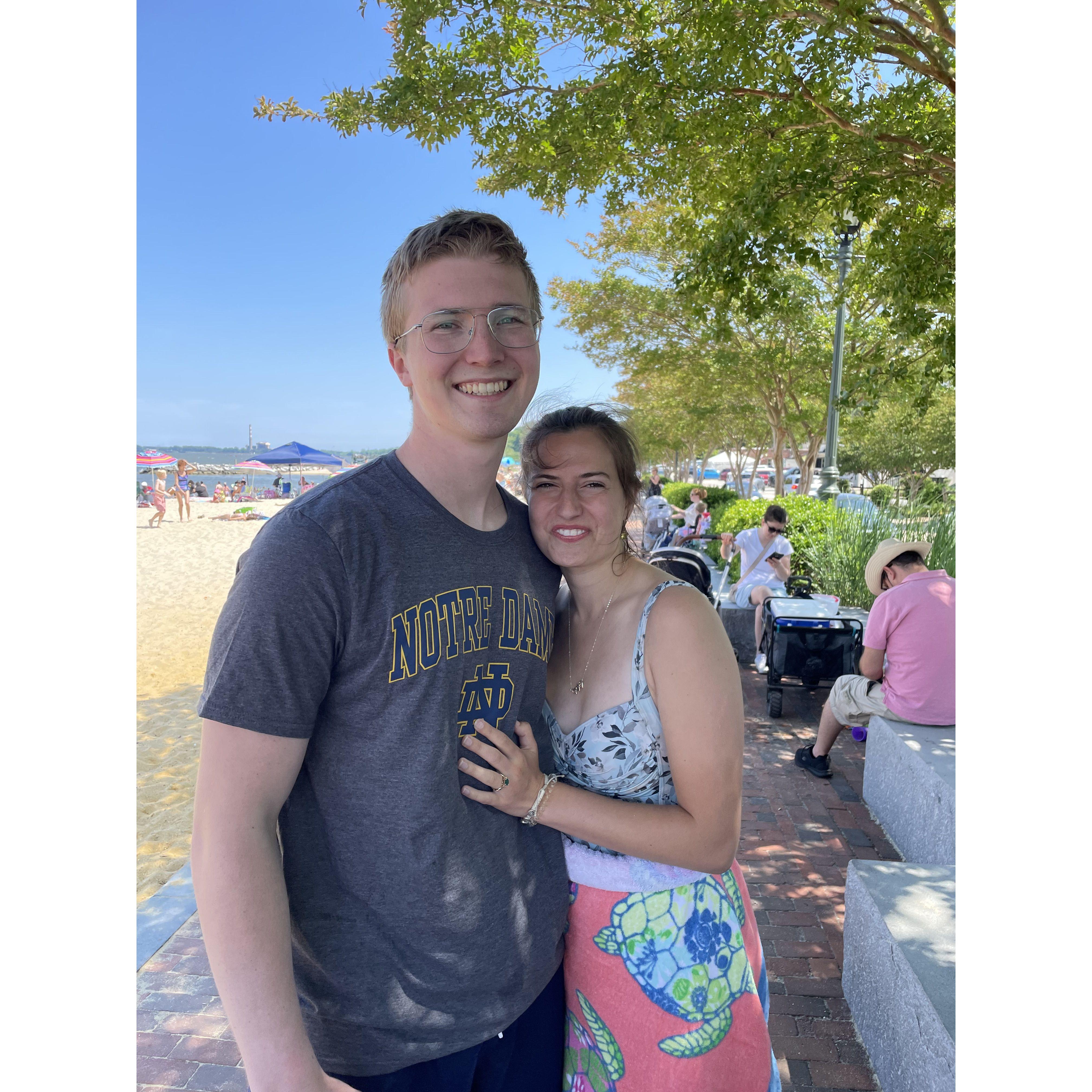 Peter's surprise visit with Lizzy in Jamestown