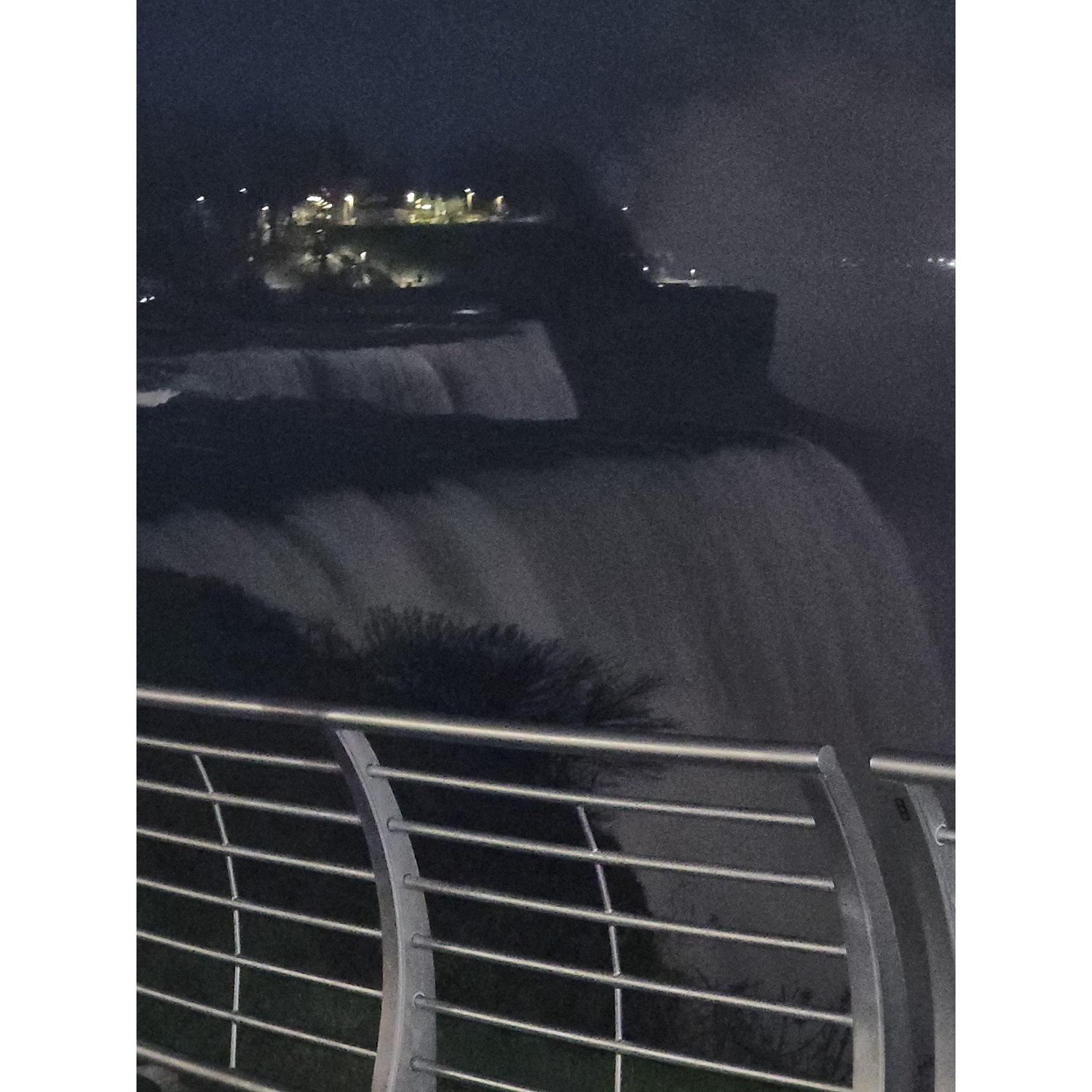 Late night Niagara Falls viewing