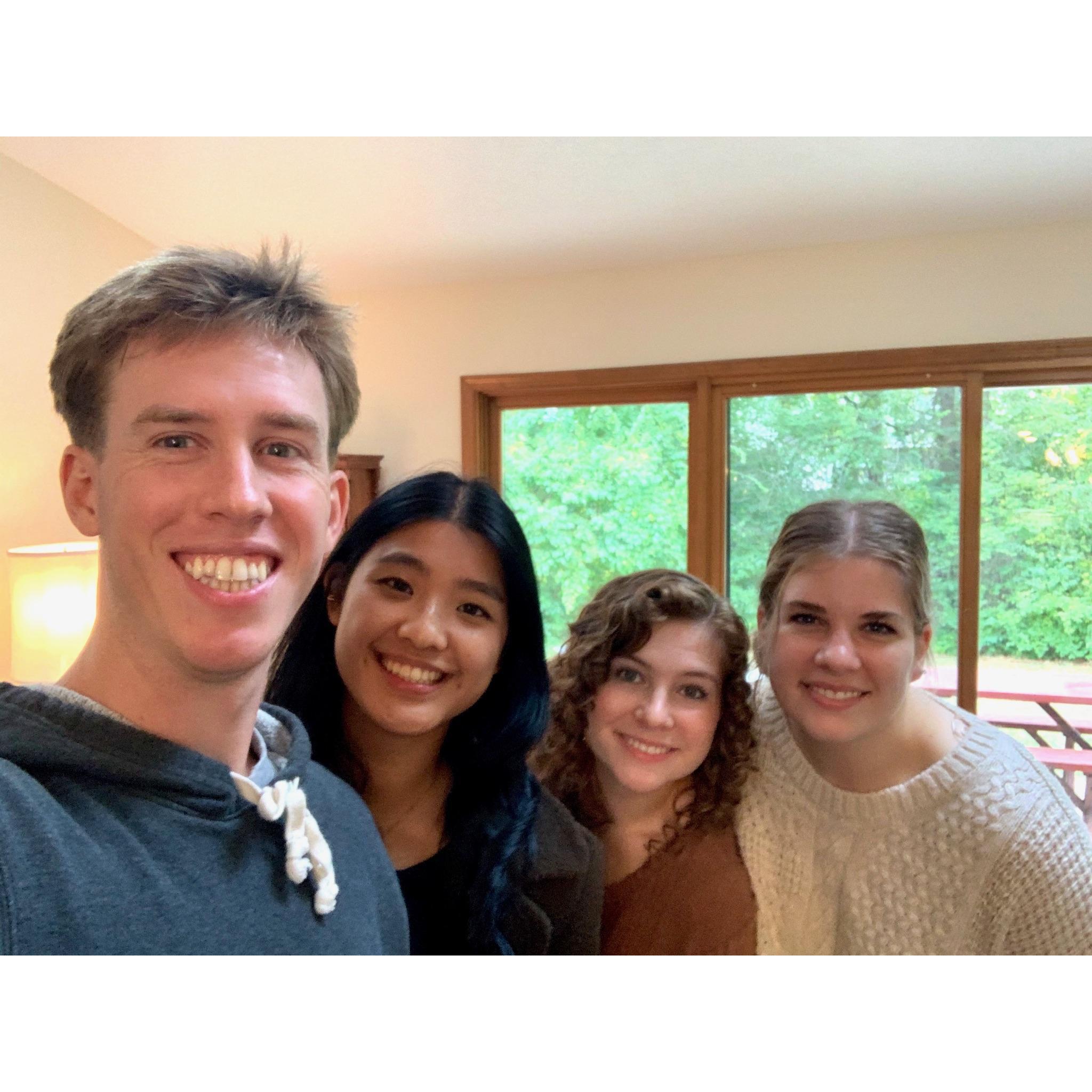 Crystal's first time in Ohio + meeting John Michaelโs delightful sisters! ๐