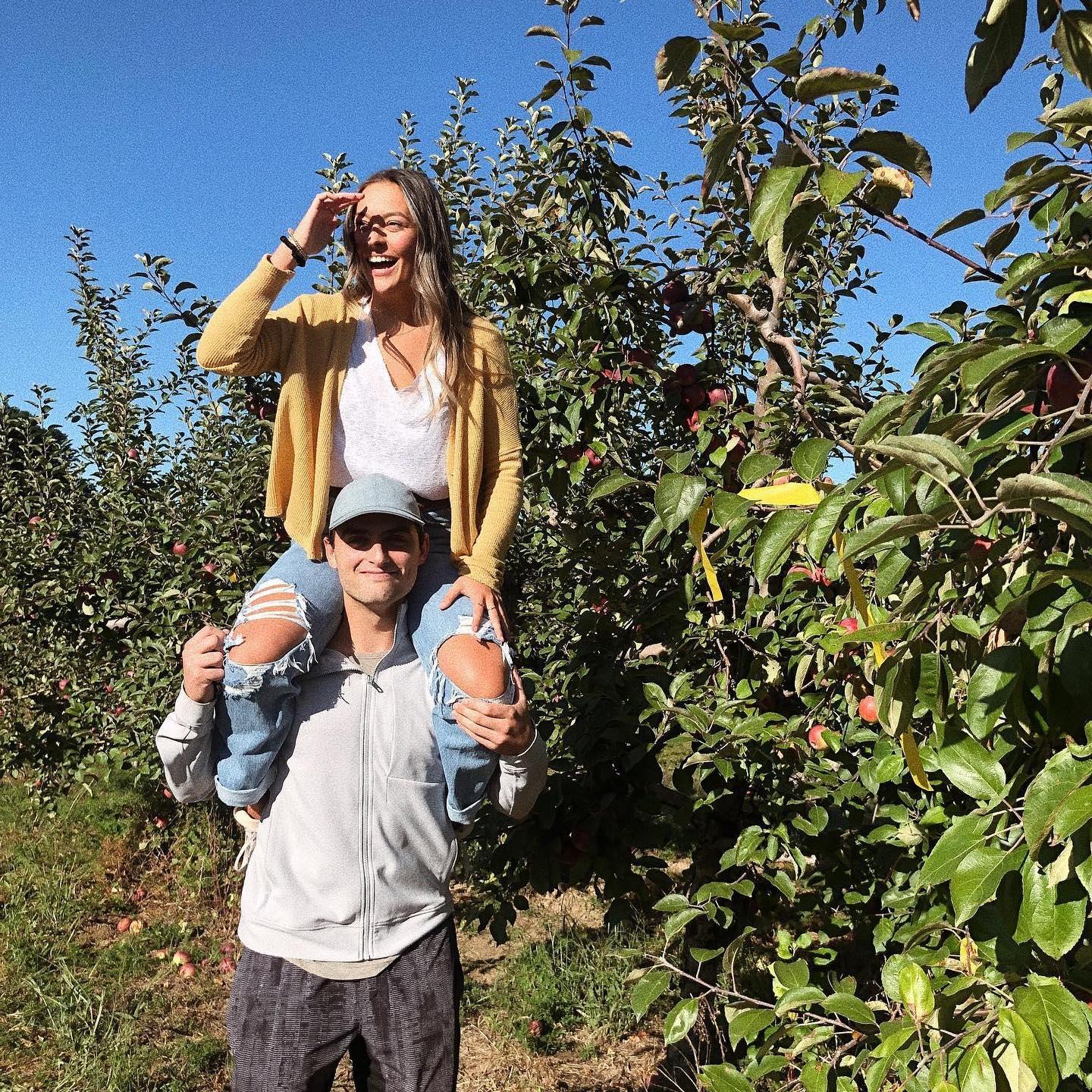 Apple picking in Maine! 