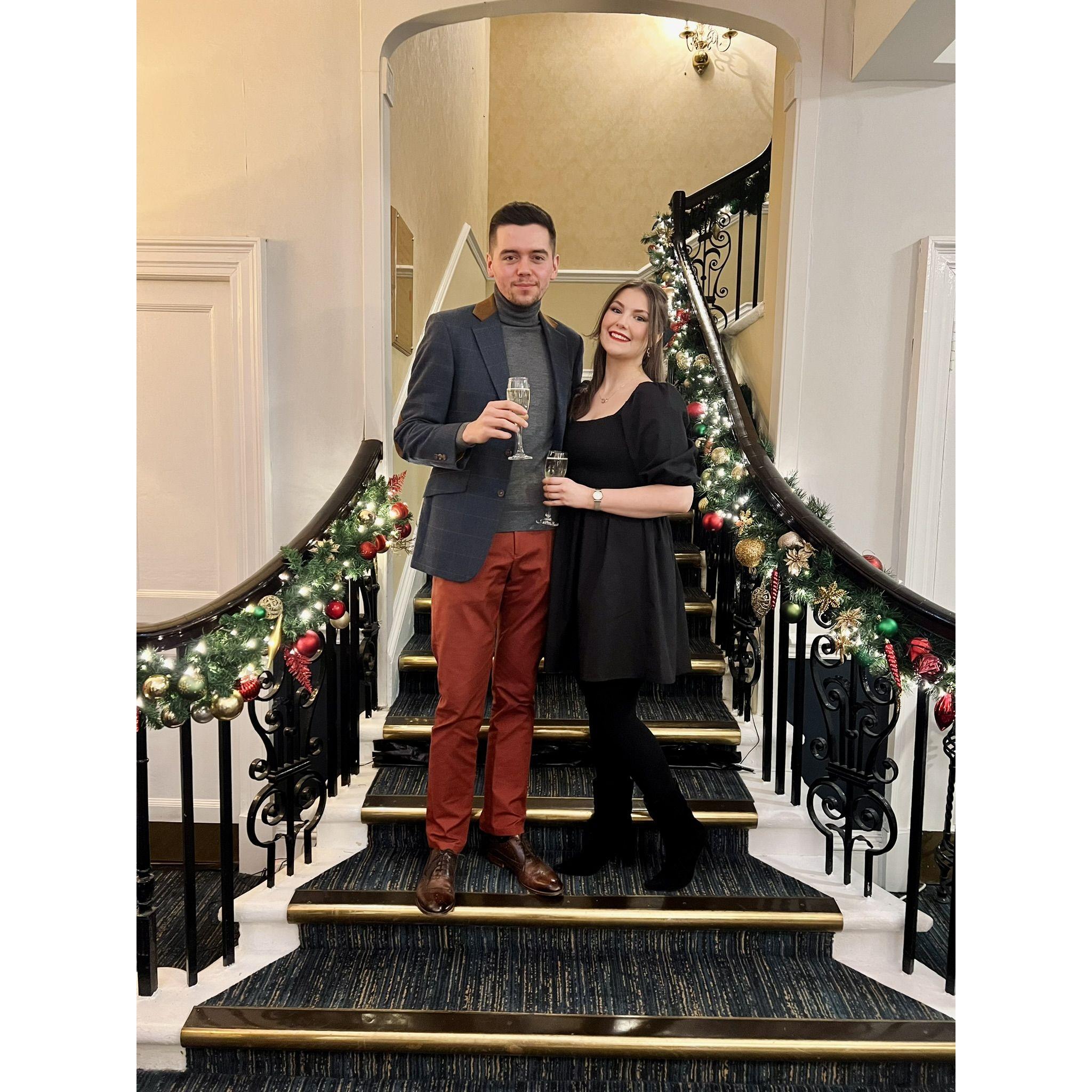 At Jenny & Cam's wedding in 2023