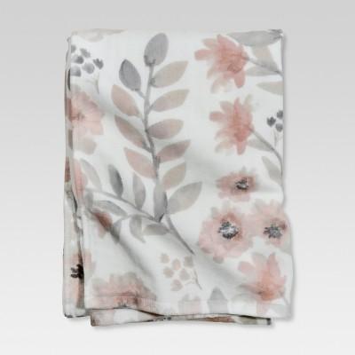 Flat Weave Hand Towels Coral Blooms - Threshold™