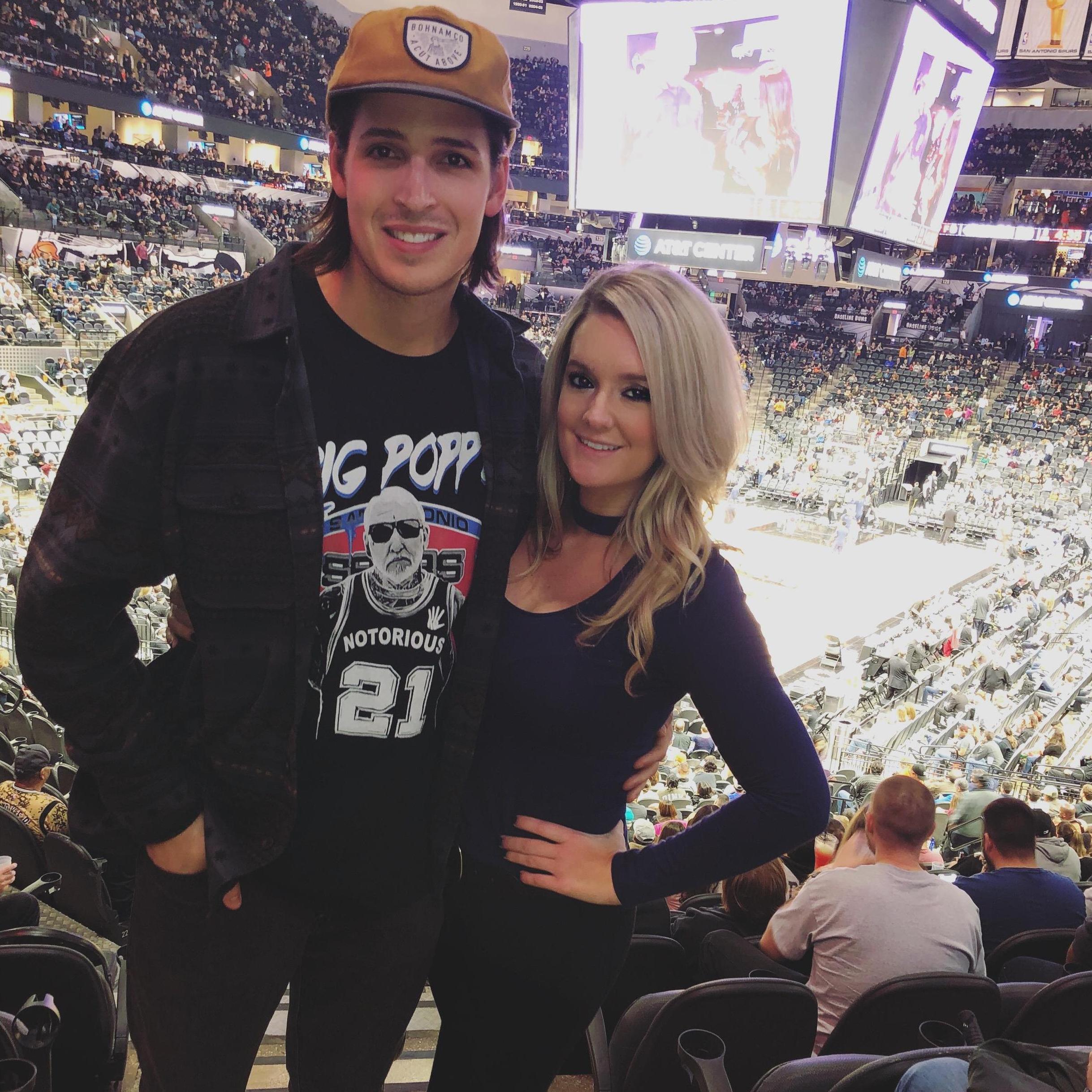 Spurs games make the best date nights
