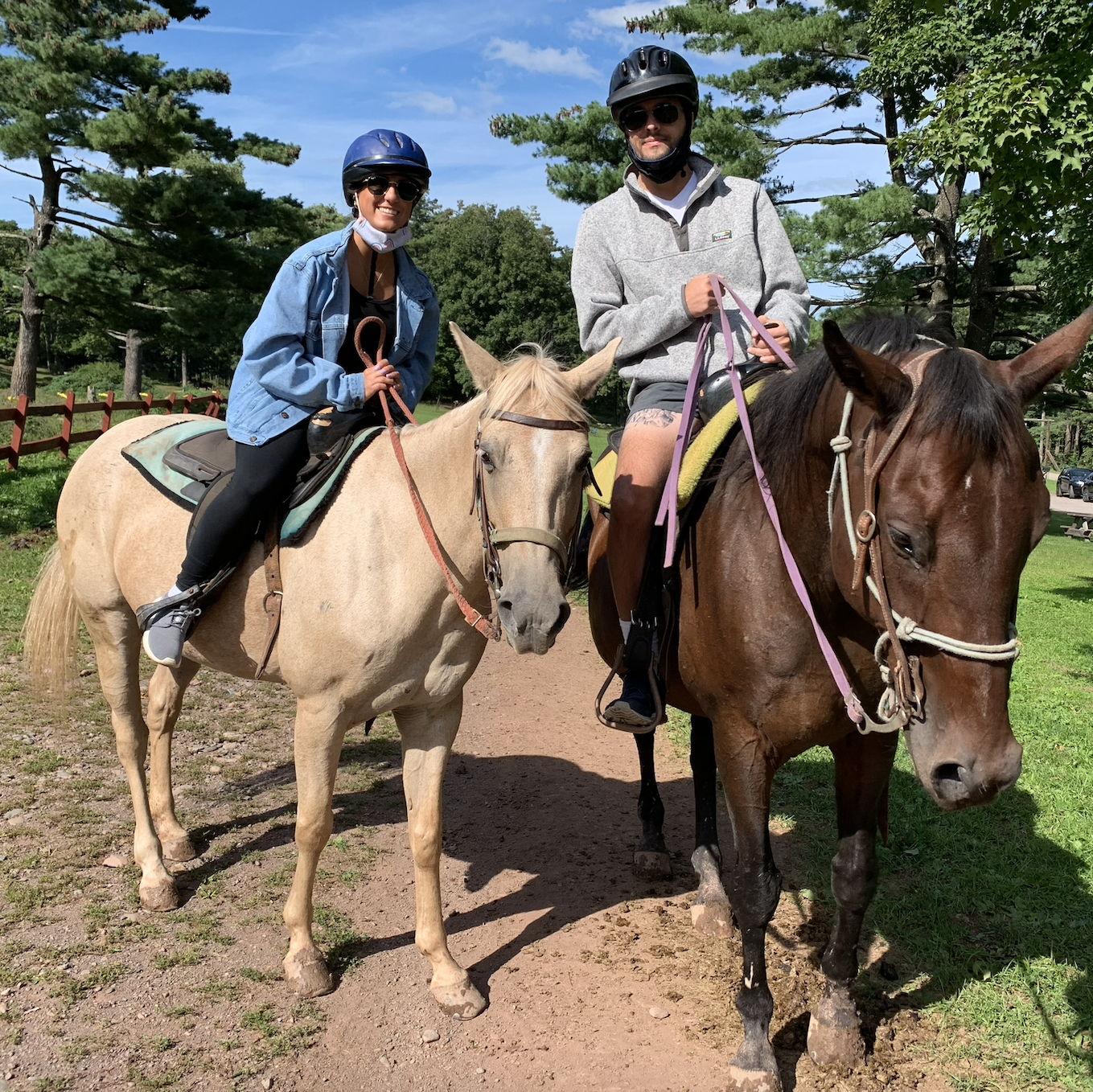 One Hour Horseback Ride in the Catskills - September 2020