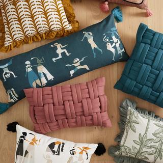 Justina Blakeney Party Lumbar Throw Pillow