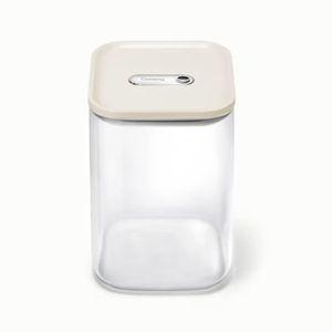 Caraway | Large Glass Airtight Container (Cream)