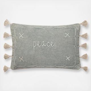 Justina Blakeney Peace Throw Pillow