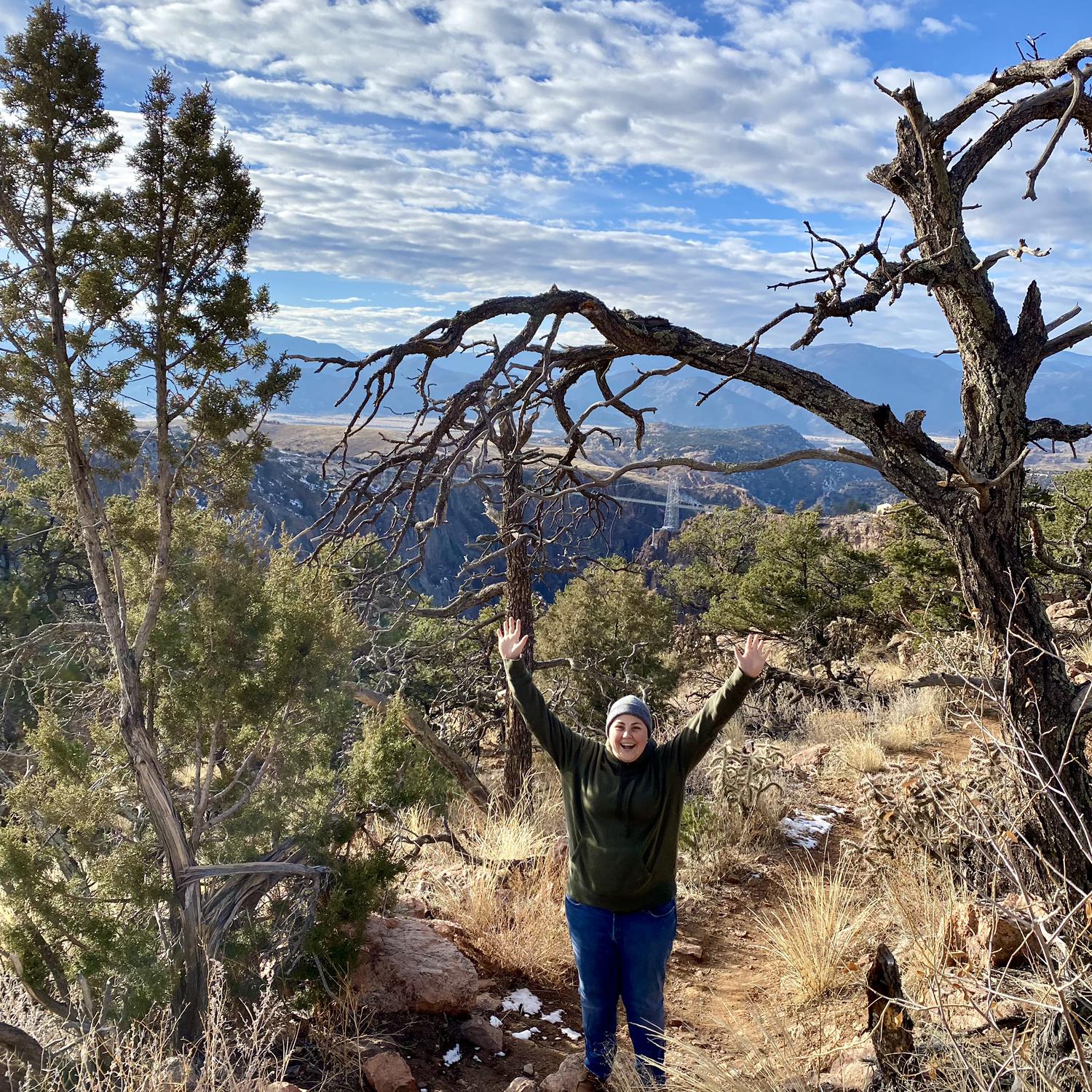 Royal Gorge overlook trail