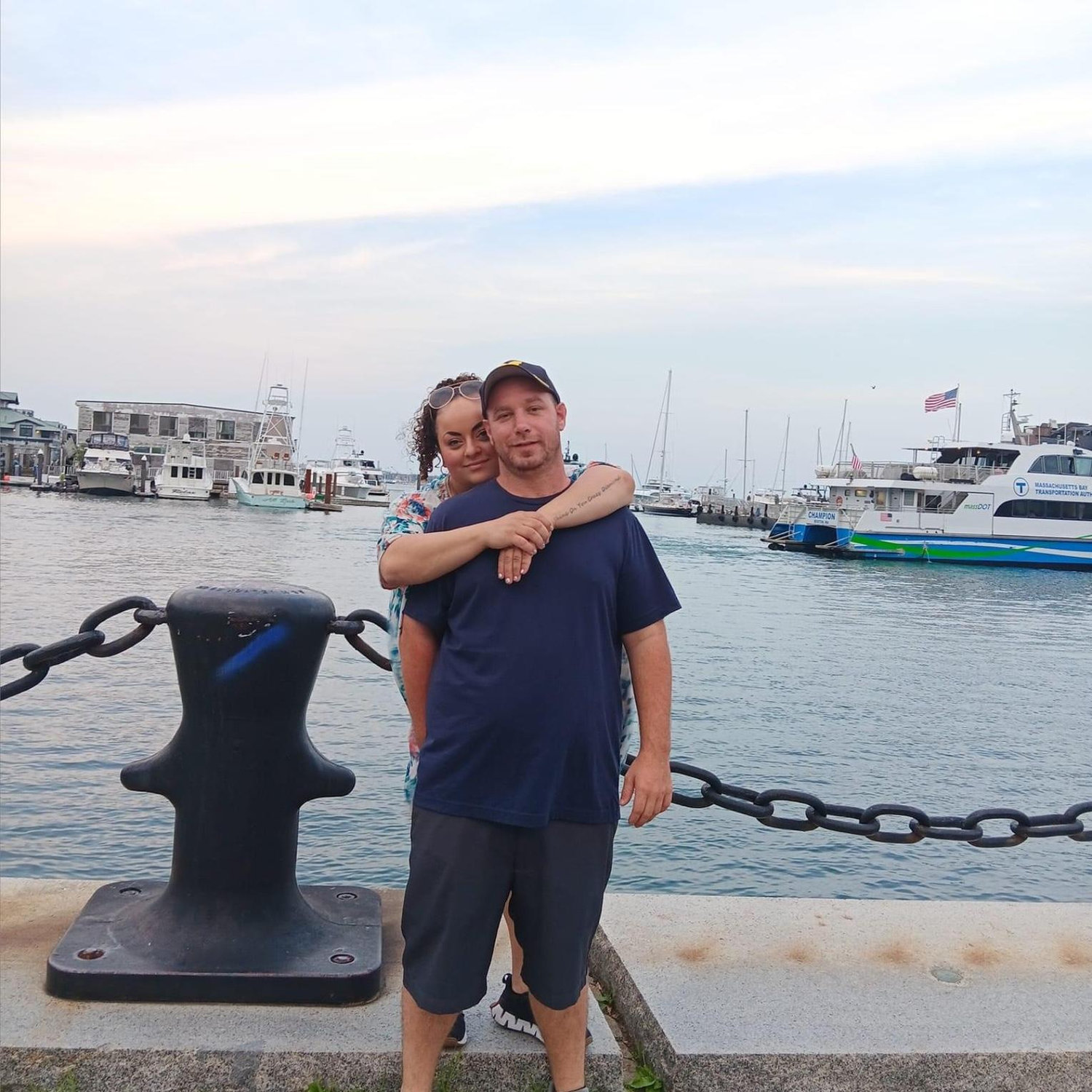 Nina and Michael in Boston