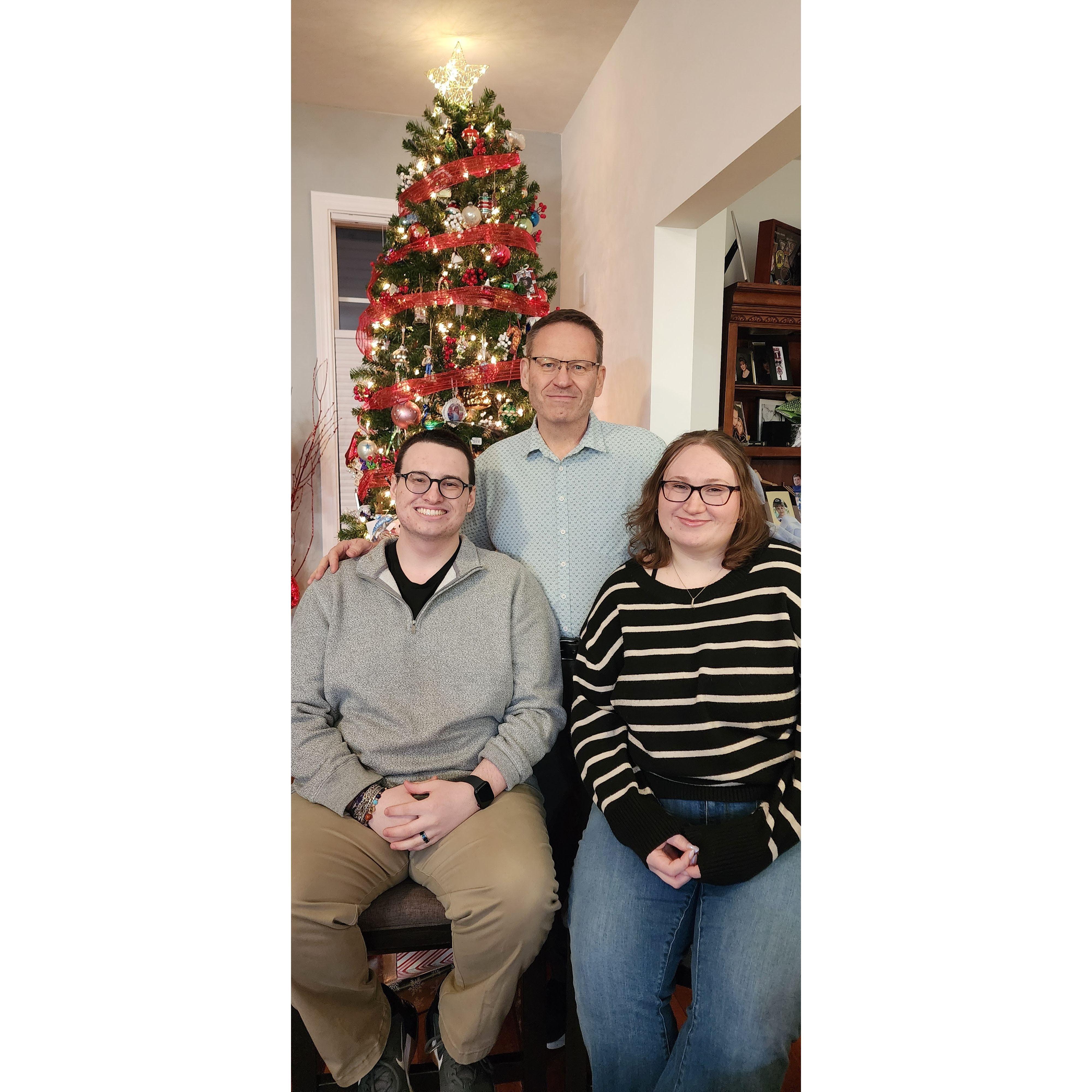 David, Matt and Amy Strait