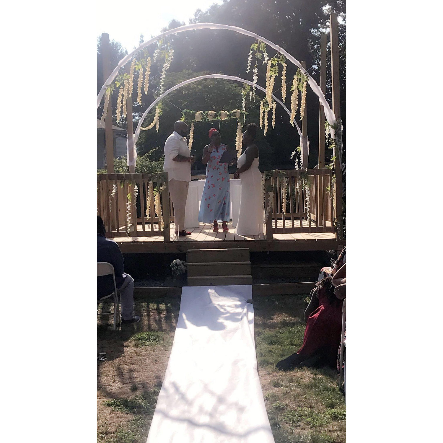 8/23/2020 
THE DAY WE SAID "I DO" TO EACH OTHER