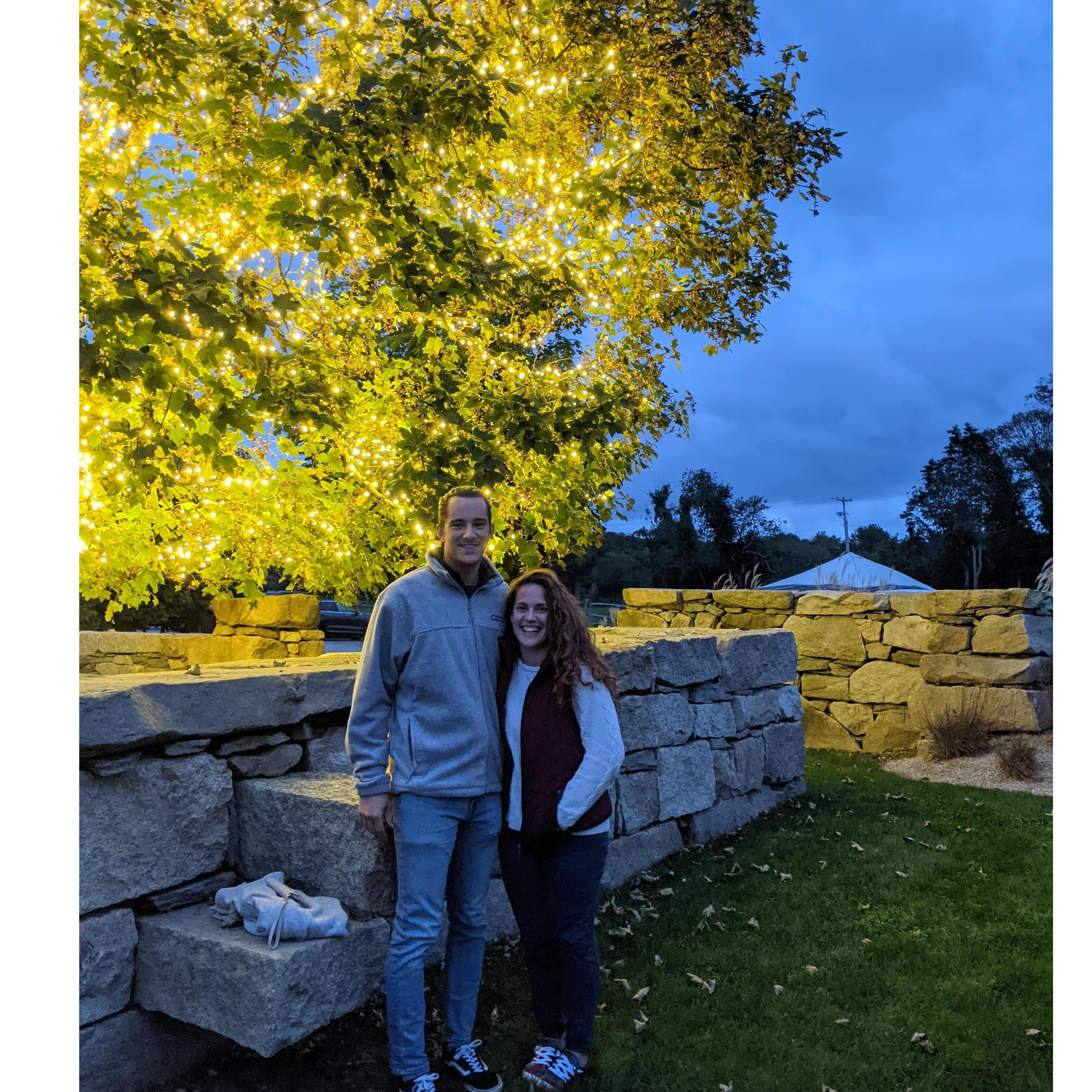 A few days before he proposed