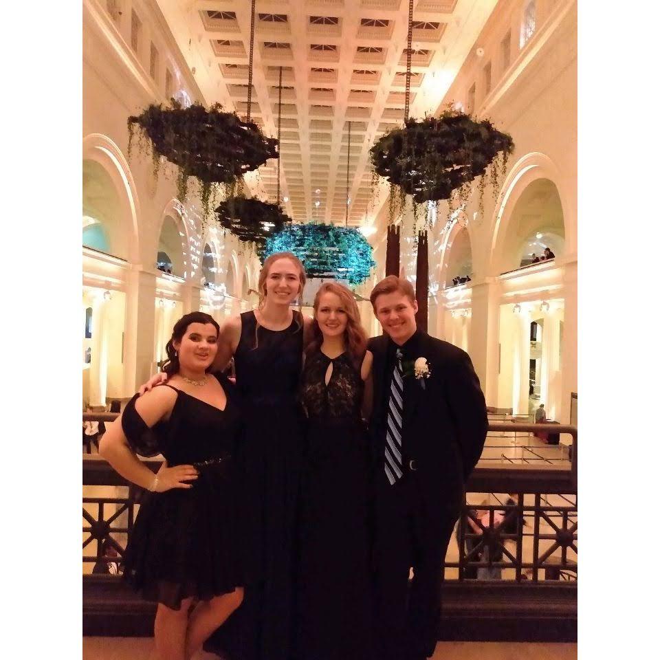 President's Day Ball, 2020... right around the time we started gettinig interested in each other.