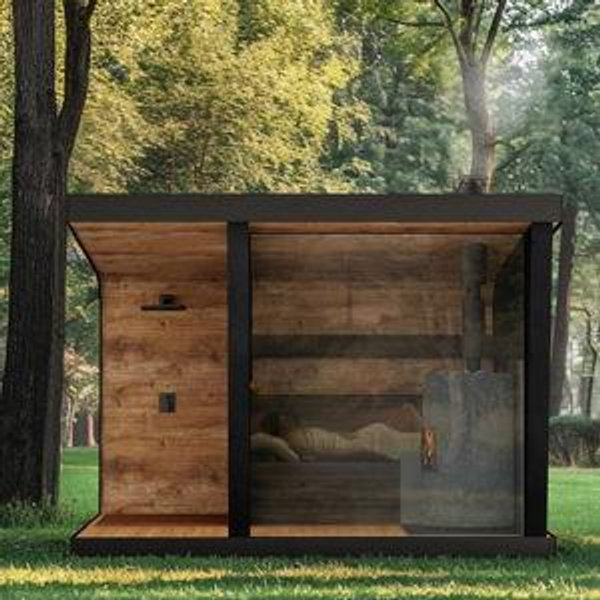 Our Dream Backyard Sauna