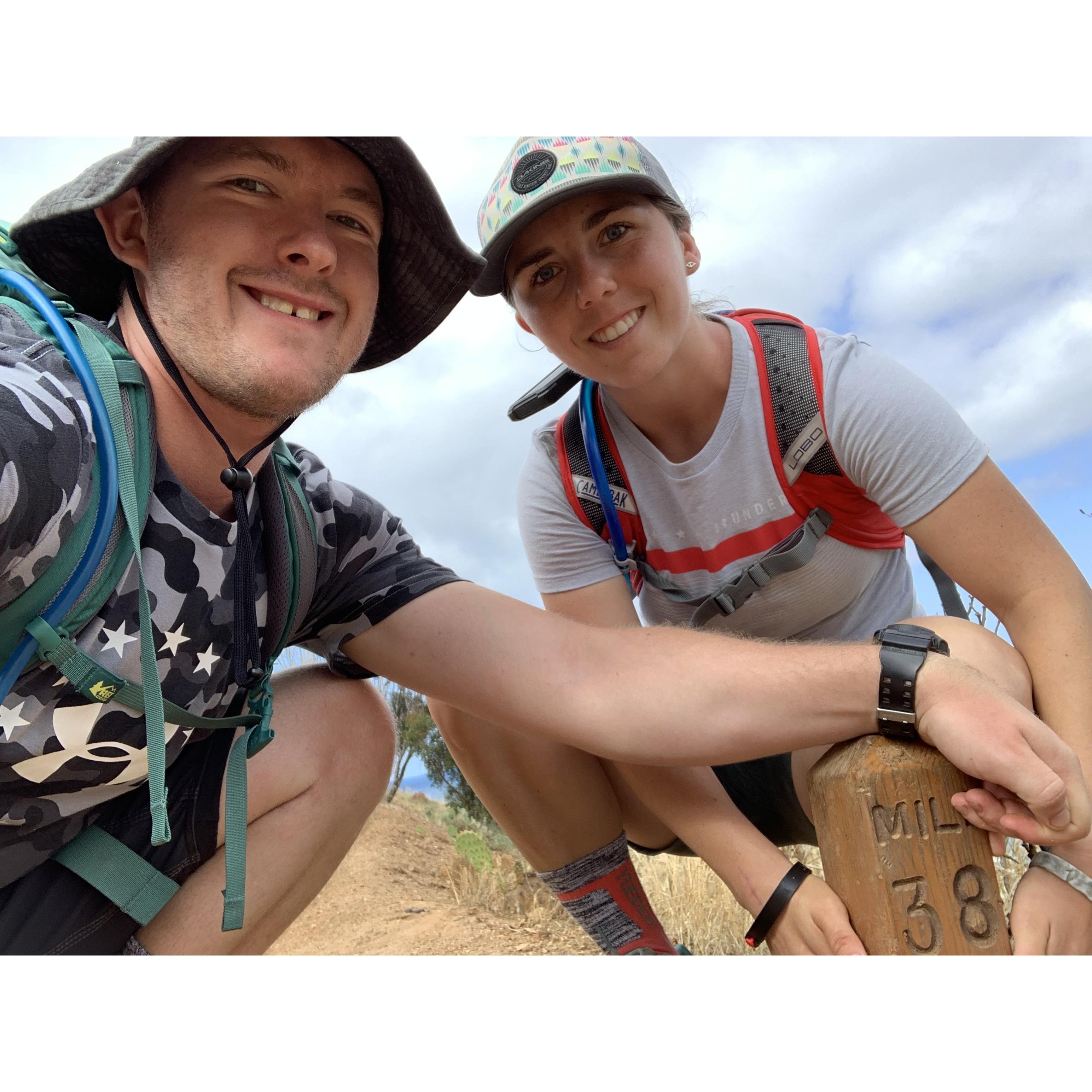 Backpacking across Catalina Island- June, 2019