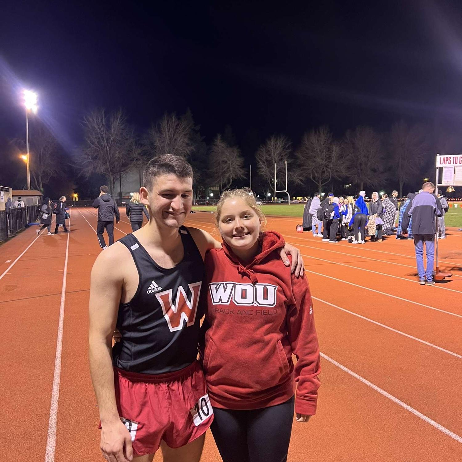 Aeros last home track meet 2023.