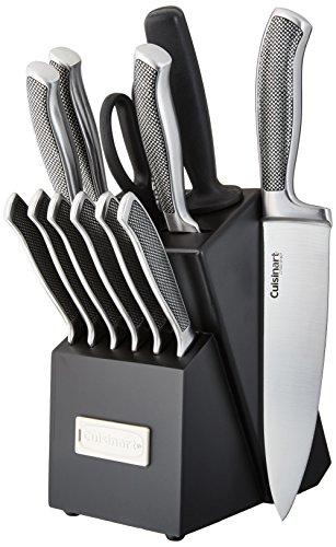 Best Buy: Cuisinart Graphix Collection 13-Piece Knife Set Silver/Black  C77SS-13P