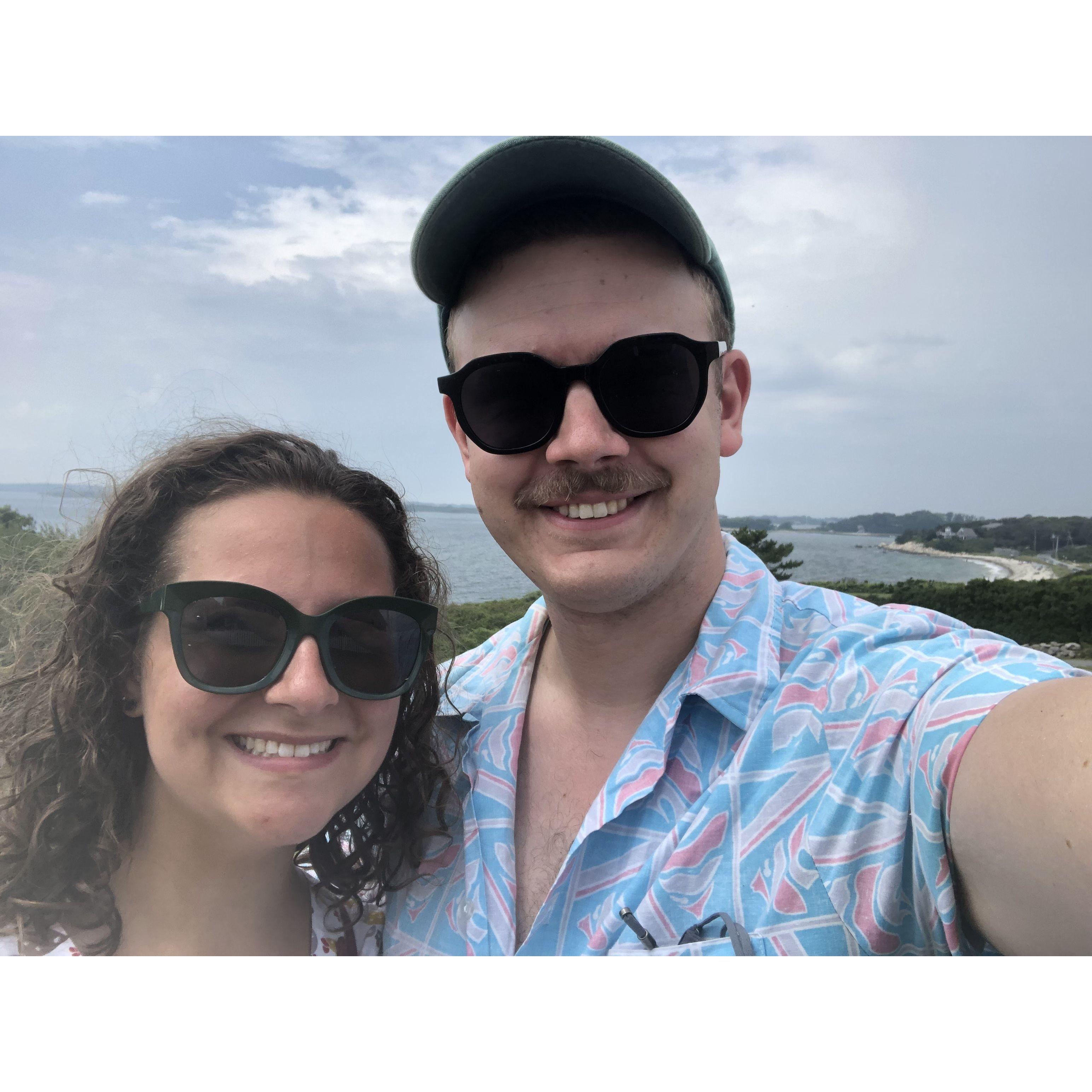 A day at the beach in Woods Hole, MA
