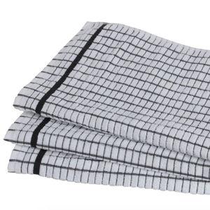 Checkered Design Cotton Dish Towels