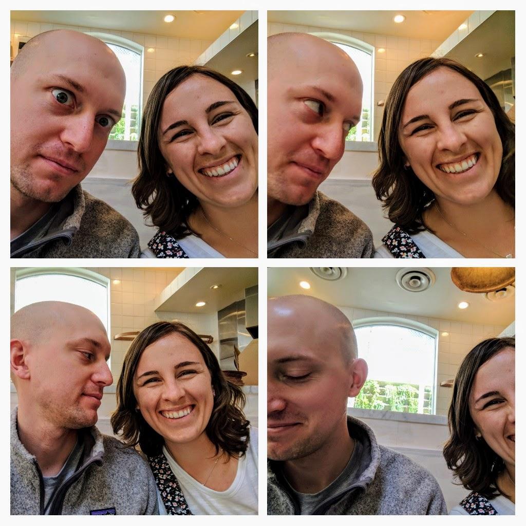 2017. Practicing our selfies during our two year anniversary in Los Angeles.