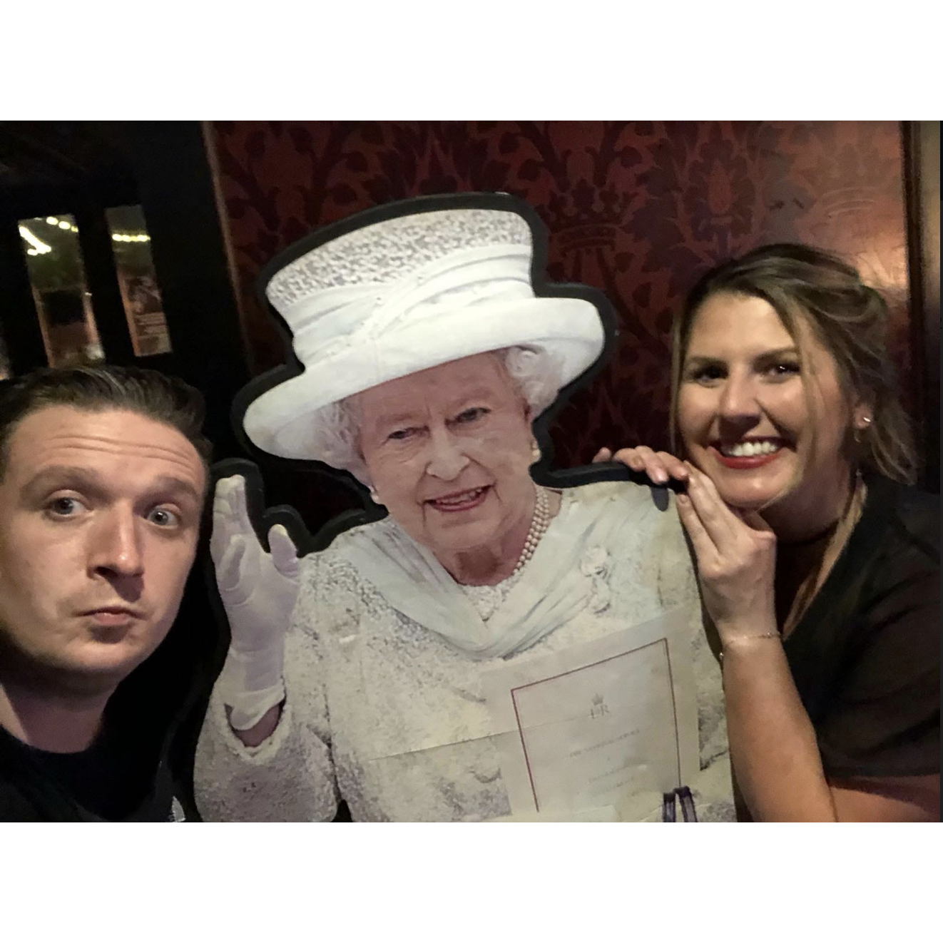 Fortunate enough to meet the Queen herself at a pub in the UK