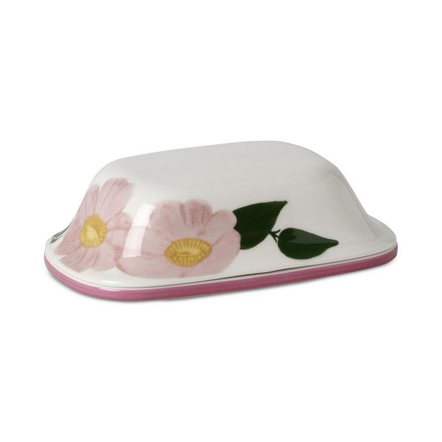 Villeroy & Boch Rose Sauvage Covered Butter Dish