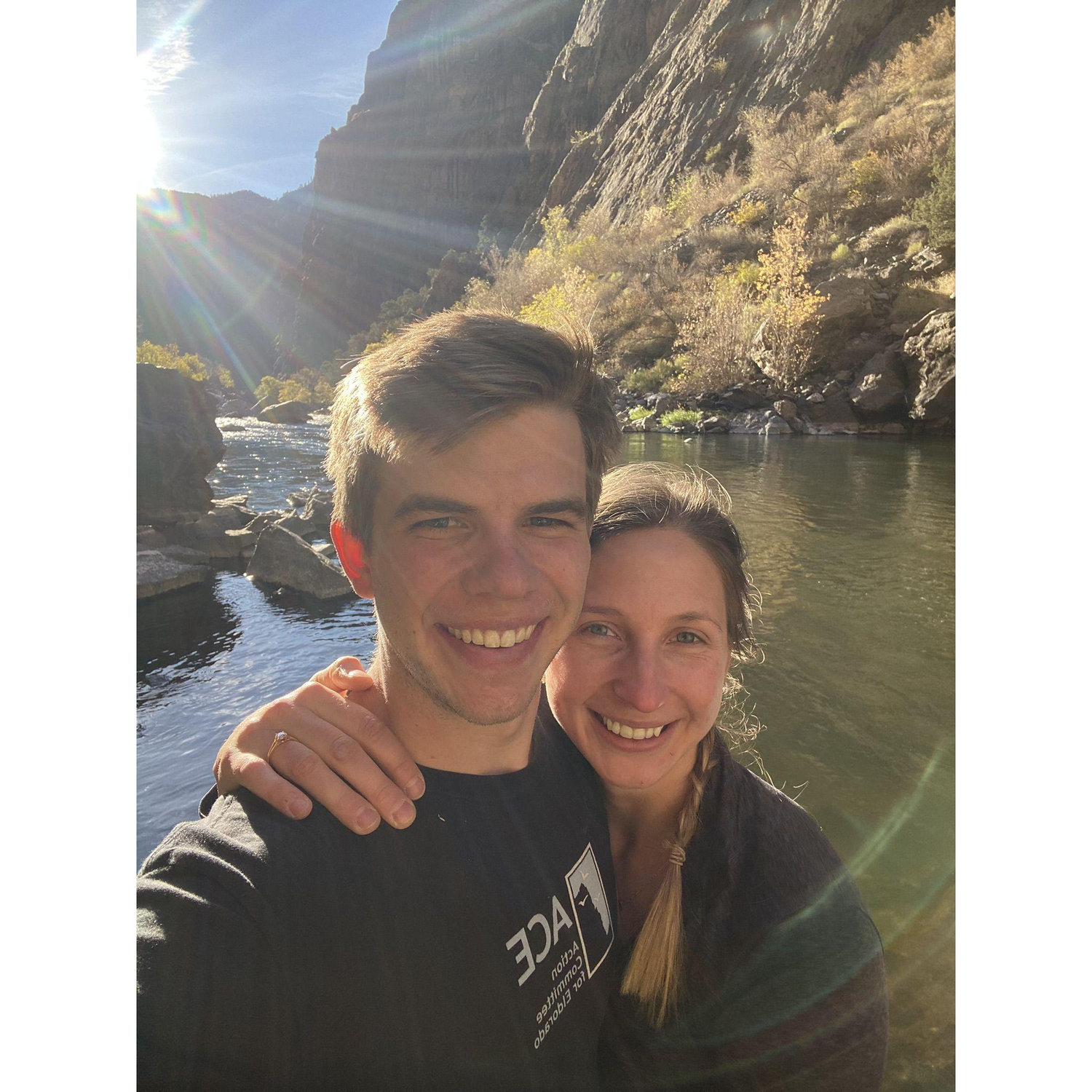 Got engaged here!