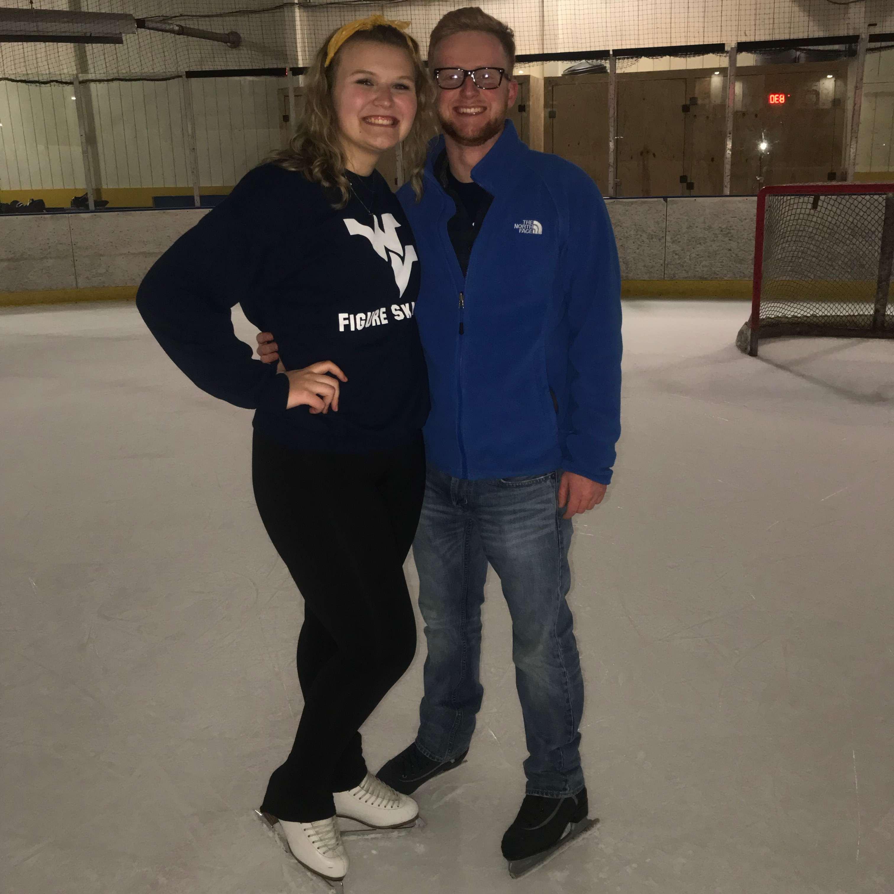 Once of many ice skating events, Spring 2019
