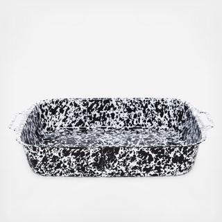 Splatter Enamelware Lasagna Pan