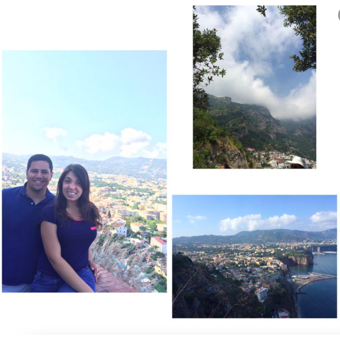 Pompeii, Salerno, and mountains oh mine! Breath taking and would love to come back!! Family vacation 2015