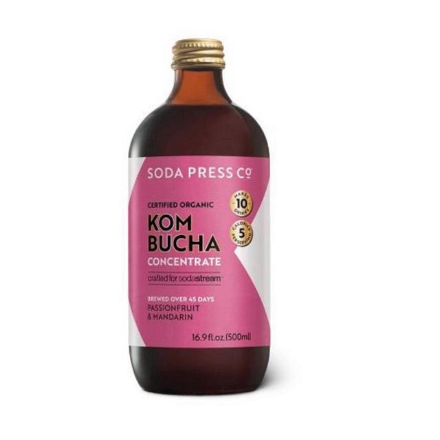 SodaStream Soda Press Passionfruit and Mandarin Kombucha Drink Mix
