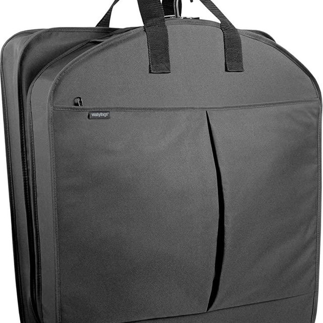WallyBags® 40” Deluxe Travel Garment Bag with two pockets